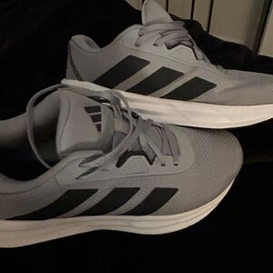 Adidas Men's Gray and Black Athletic Shoes